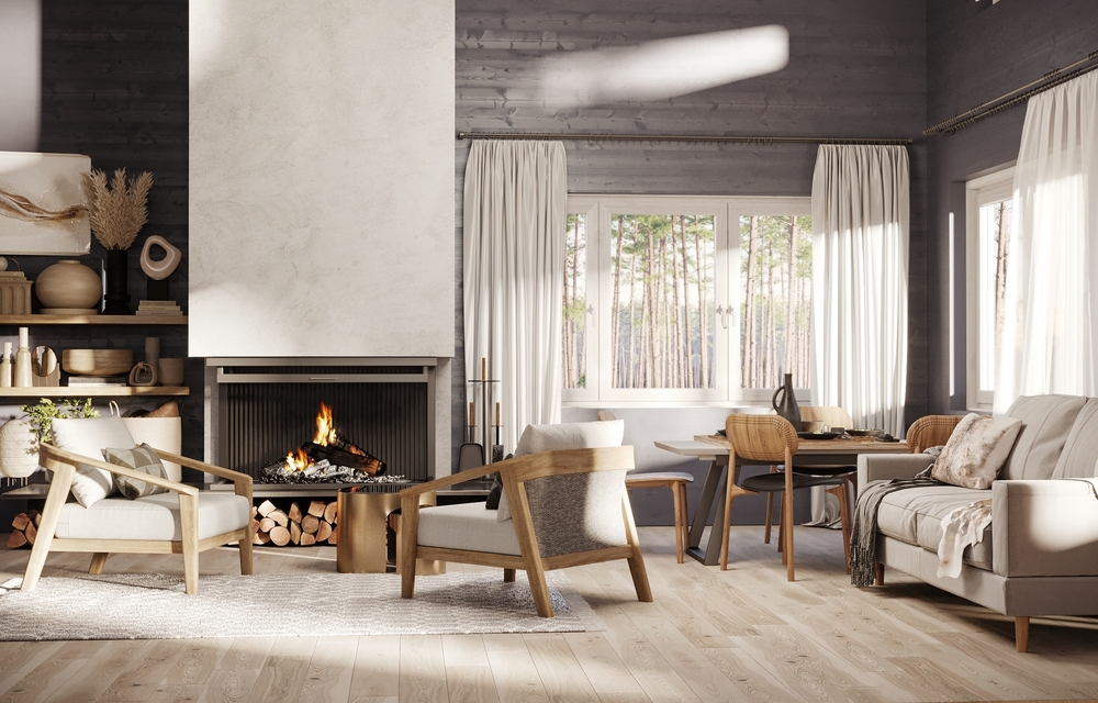 3d,Rendering,Visualisation,Of,Modern,House,Interior